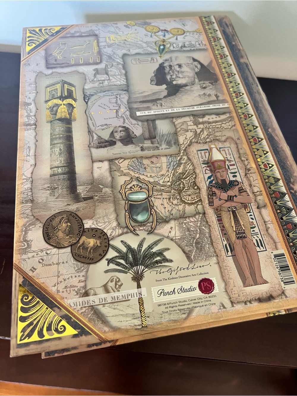 NEW! Decorative 'EGYPT' Book Box - Picture 6 of 7
